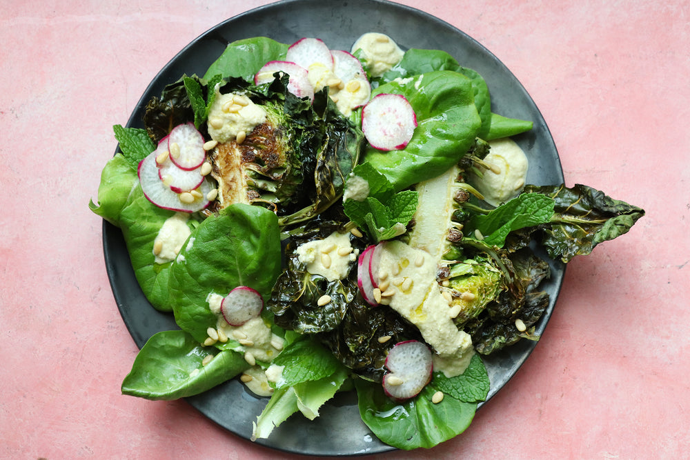Roasted Brussel Sprout Salad