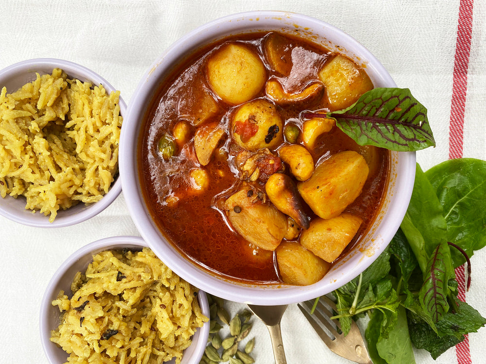 Turnip Cashew Curry