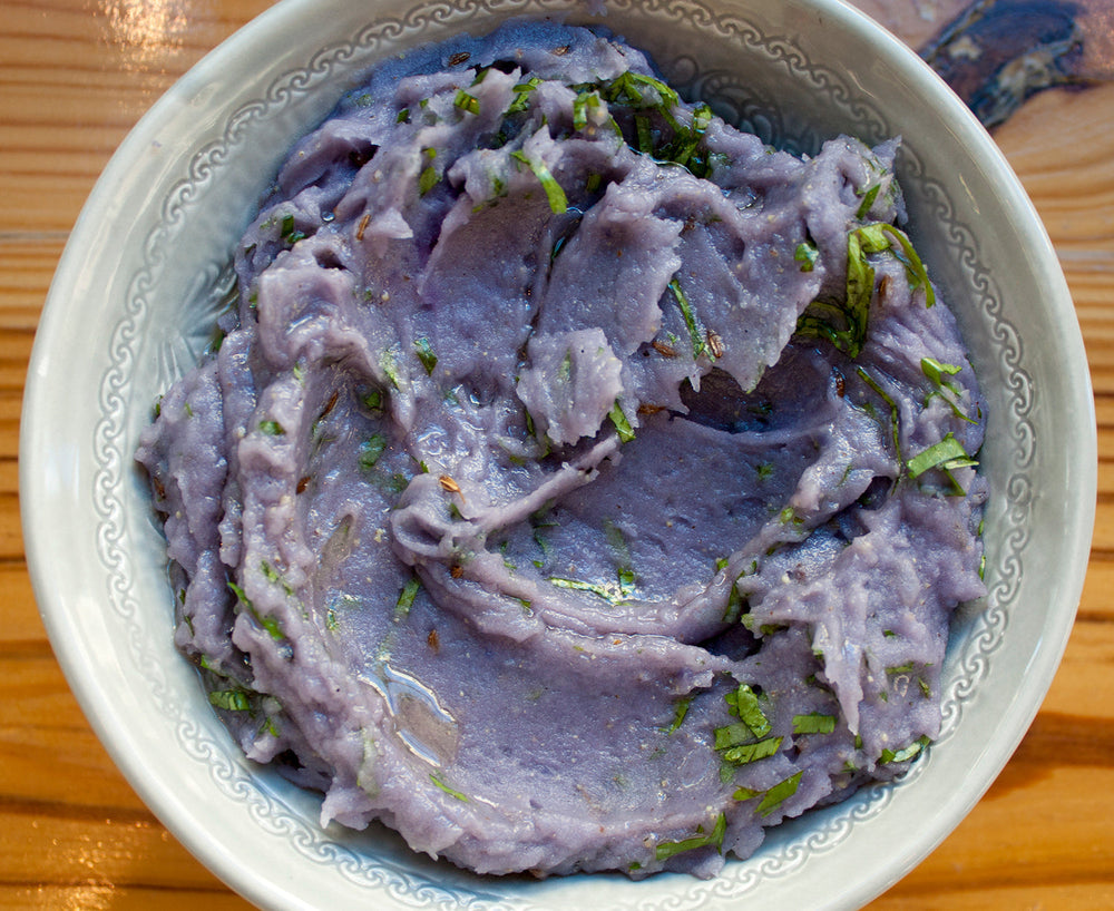 Purple Mashed Potatoes