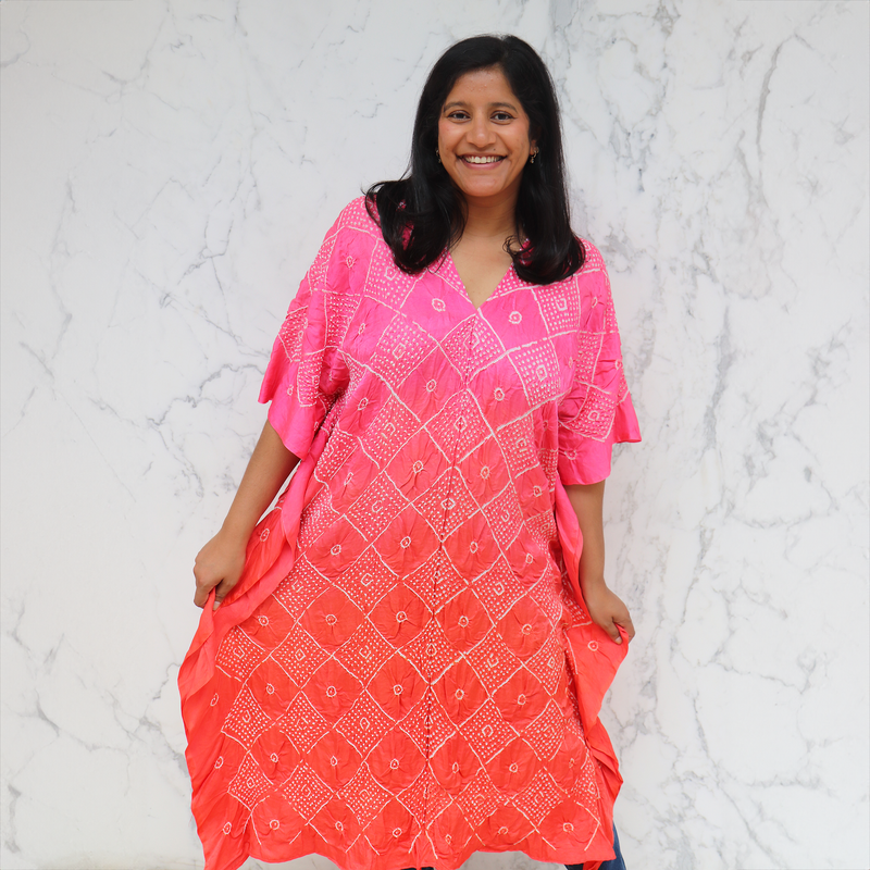 Rhubarb Pie Kaftan