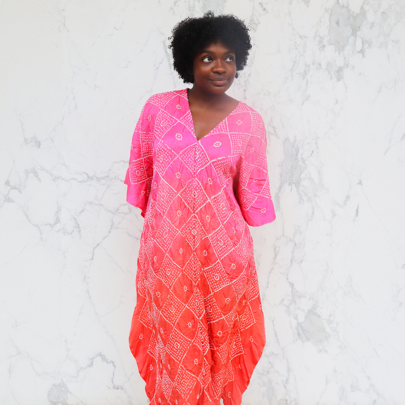 Rhubarb Pie Kaftan