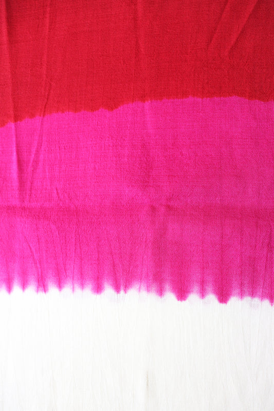 Red Pink Gradient Scarf